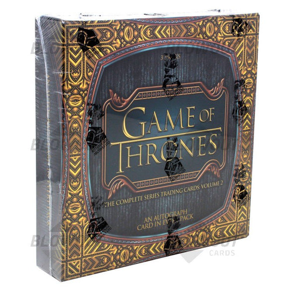 GAME OF THRONES THE COMPLETE SERIES TRADING CARDS HOBBY (Rittenhouse 2022)