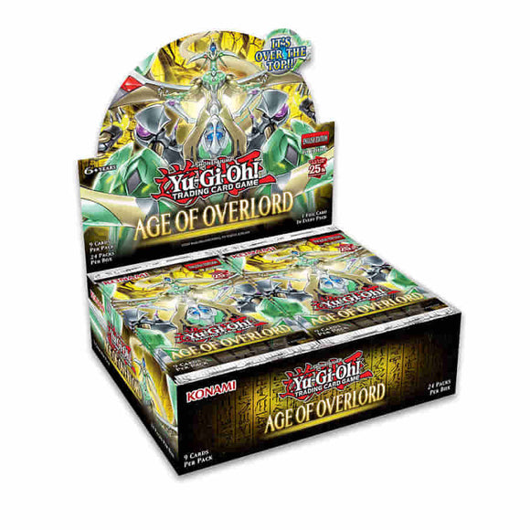YU-GI-OH CCG: BOOSTER BOX: AGE OF OVERLORD (24CT) (10/20/23)