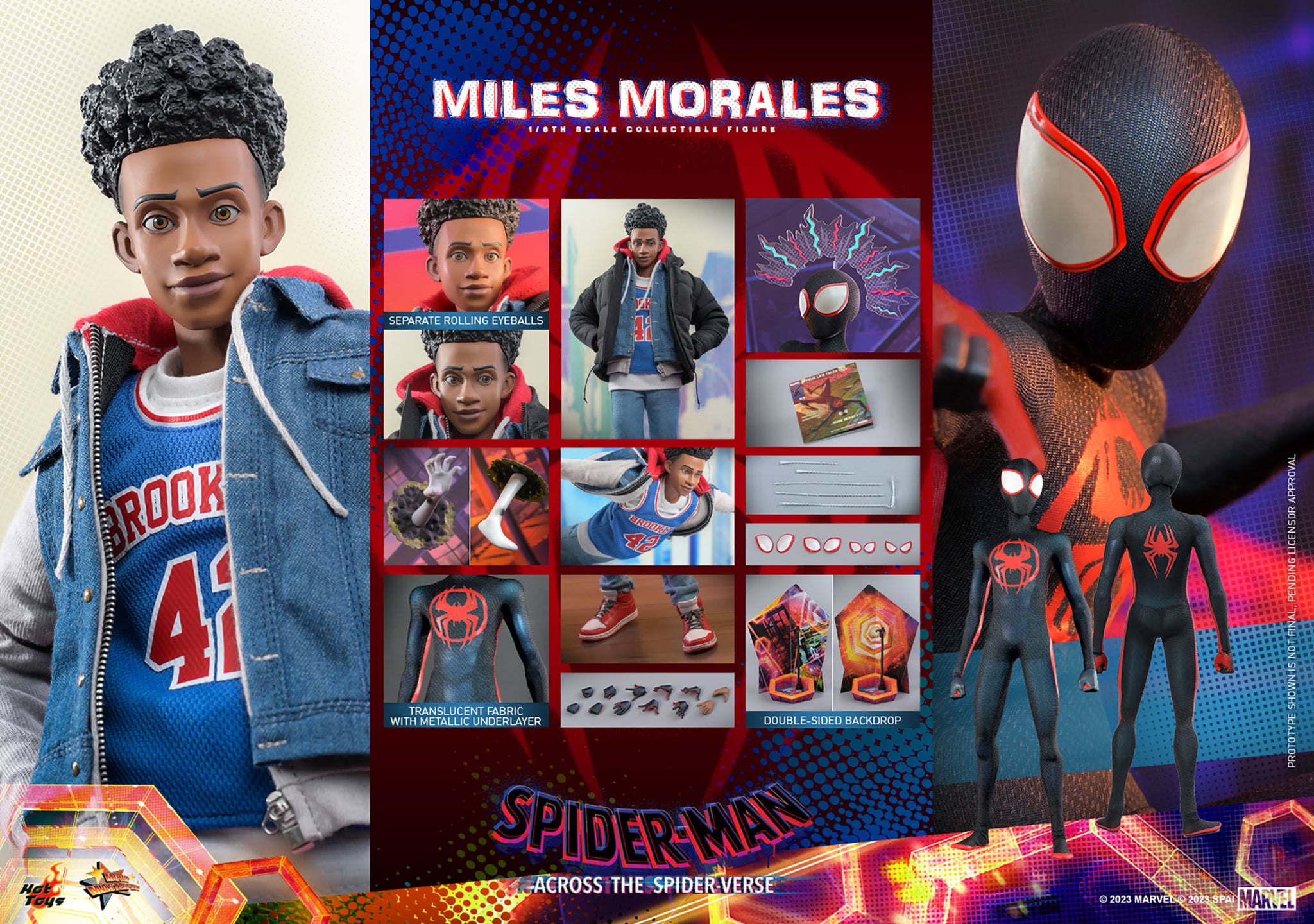 Figurine Marvel Legends Miles Morales Itsv Af