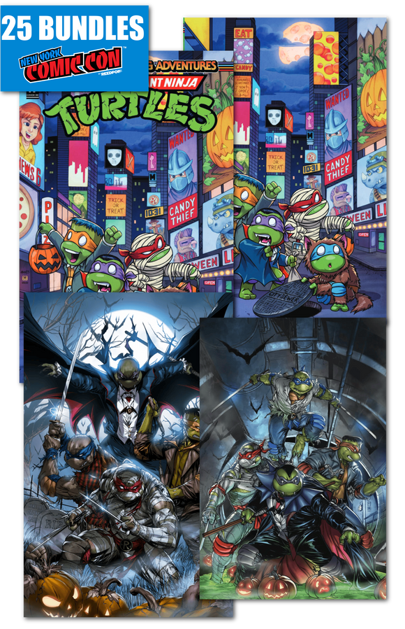 TMNT HALLOWEEN SPECIAL SET of 4 (LIMITED TO 25 BUNDLES)