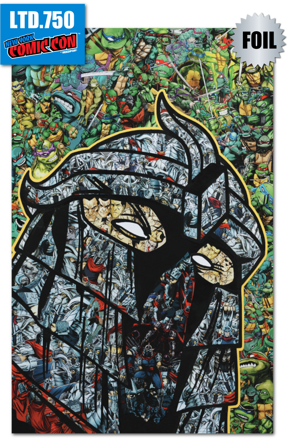 NYCC 2024 EXCLUSIVE TMNT #1 (2024) SHREDDER FOIL MR GARCIN /750