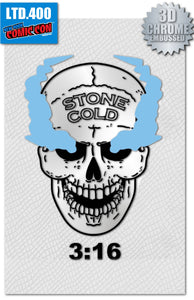 NYCC 2024 EXCLUSIVE FAME: STONE COLD STEVE AUSTIN SMOKING SKULL SNAKE SKIN EMBOSSED FOIL MATTHEW WAITE /400