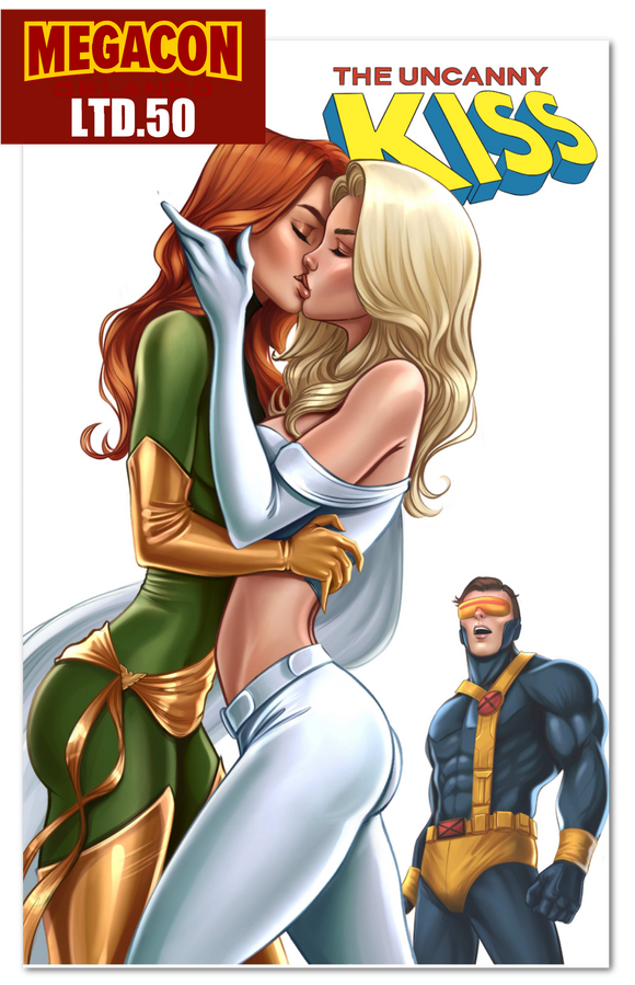 MEGACON THE UNCANNY KISS CVR A EXCLUSIVE KARINA BELOUS 2025