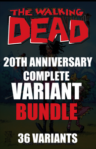 WALKING DEAD 20TH ANNIV VARIANT SET (36 BOOKS)