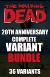 WALKING DEAD 20TH ANNIV VARIANT SET (36 BOOKS)