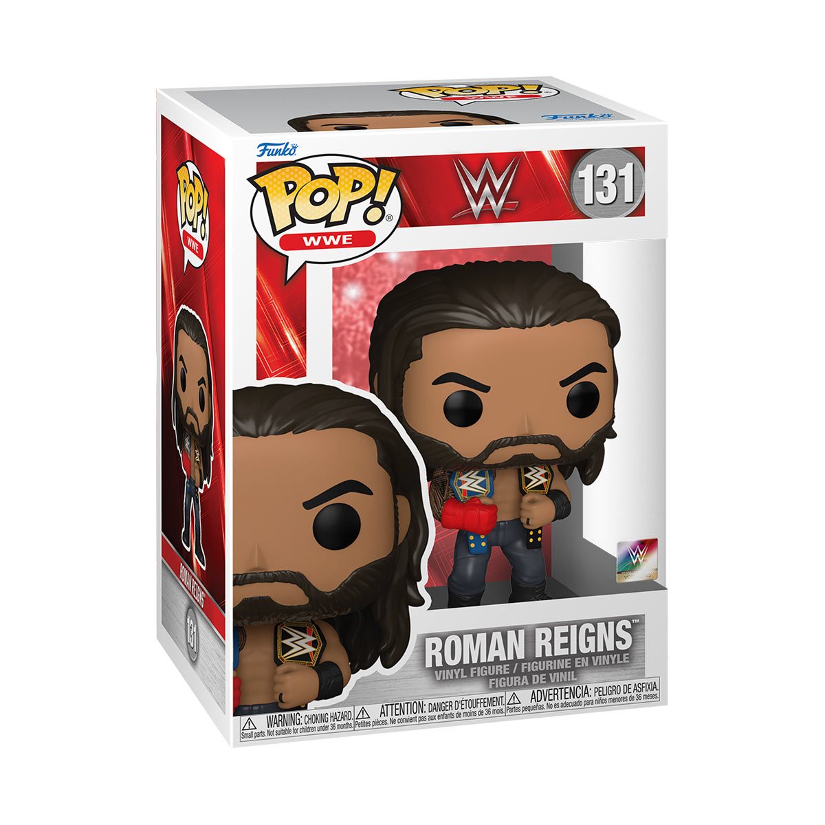 Funko Pop! WWE Wave 19 - Roman Reigns w/ Belts (PREORDER