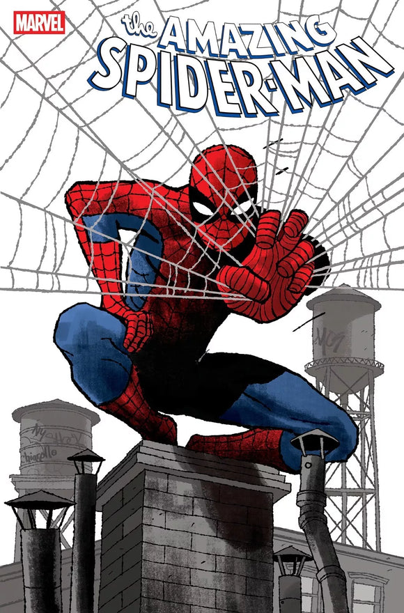 AMAZING SPIDER-MAN #1 MARK CHIARELLO FOIL VAR (4/9/2025)