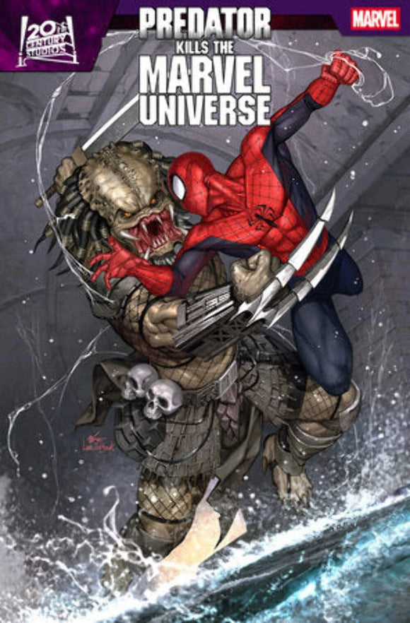 PREDATOR KILLS THE MARVEL UNIVERSE #1 25 COPY INCV LEE VAR (8/13/25)
