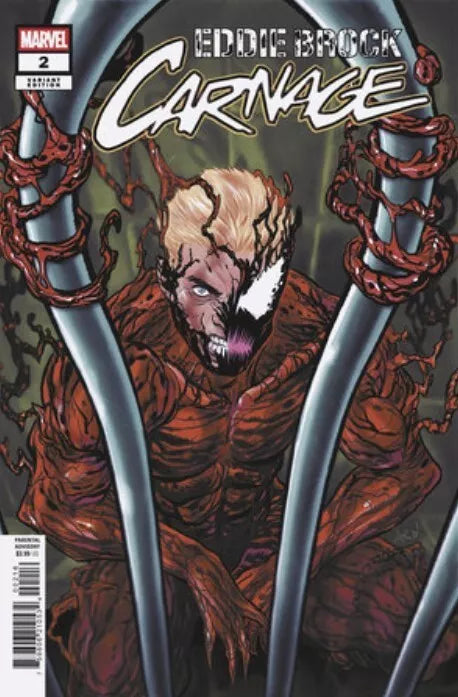 EDDIE BROCK CARNAGE #2 25 COPY INCV ARIO ANINDITO VAR