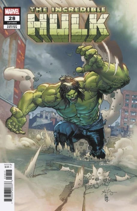 INCREDIBLE HULK #28 ANDREI BRESSAN 1/25 VARIANT