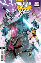GODZILLA VS X-MEN #1 2ND PTG TONY DANIEL VAR (6/25/2025)