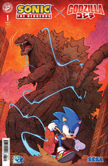Sonic the Hedgehog x Godzilla #1 Cover A (Lawrence) (7/15/26)