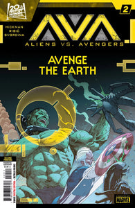 ALIENS VS AVENGERS #2 (OF 4) 2ND PTG ESAD RIBIC VAR (1/1/2025)