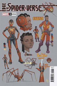 EDGE OF SPIDER-VERSE #3 10 COPY INCV PETE WOODS DESIGN VAR