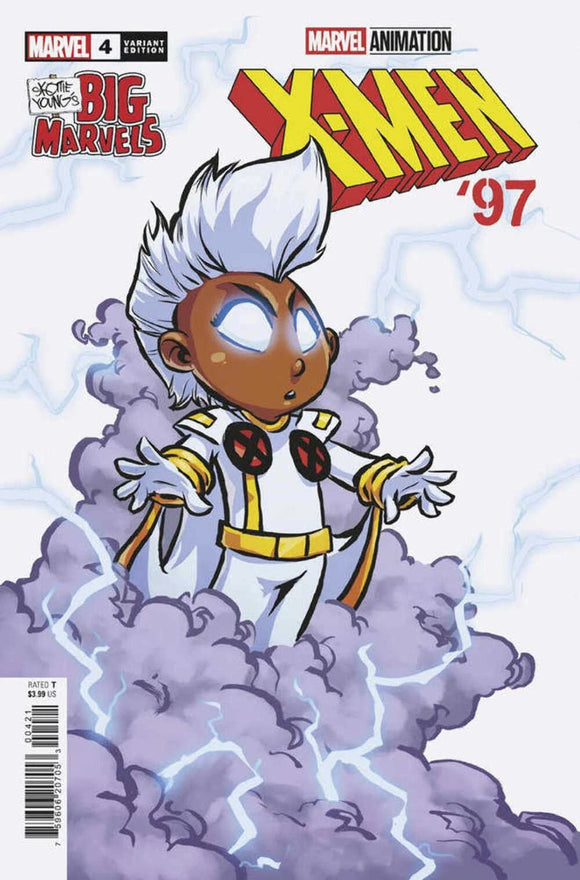 X-MEN 97 #4 SKOTTIE YOUNG BIG MARVEL VARIANT (SIGNED)