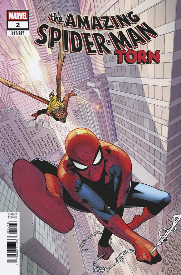AMAZING SPIDER-MAN TORN #2 PERE PEREZ 1/25 VARIANT