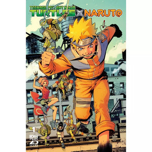 TEENAGE MUTANT NINJA TURTLES X NARUTO #1 150 COPY ORTEGA (11/20/2024)