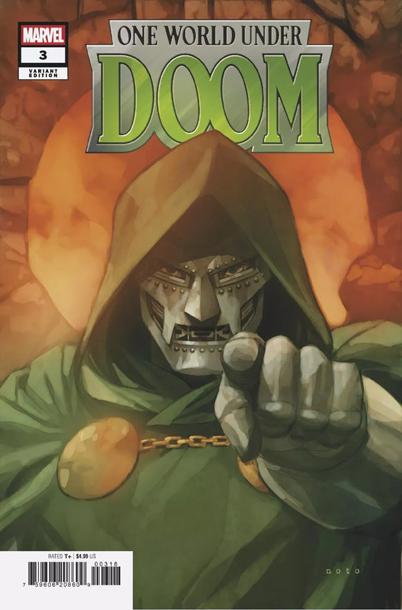 ONE WORLD UNDER DOOM #3 (OF 9) 25 COPY INCV PHIL NOTO VAR (4/23/2025)