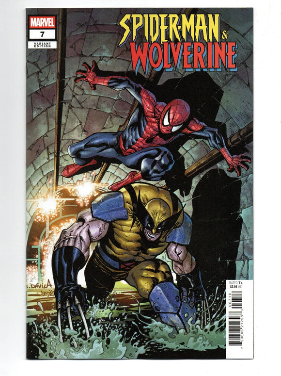 SPIDER-MAN & WOLVERINE #7 SERGIO DAVILA 1/25 VARIANT