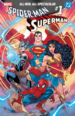 MARVEL/DC: SPIDER-MAN/SUPERMAN #1 RUSSELL DAUTERMAN VARIANT (4/15/26)