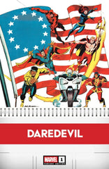 DAREDEVIL #1 SAL BUSCEMA BICENTENNIAL CALENDAR HIDDEN GEM 1/50 VARIANT (4/1/26)