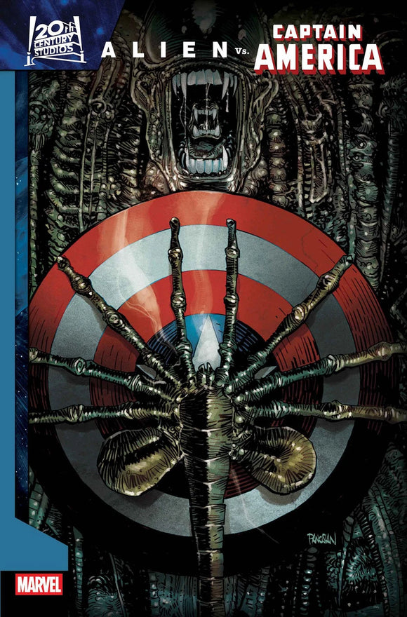 ALIEN VS. CAPTAIN AMERICA #1 DAN PANOSIAN FOIL VARIANT
