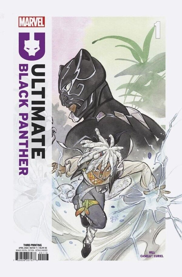 ULTIMATE BLACK PANTHER #1 3RD PTG PEACH MOMOKO VAR