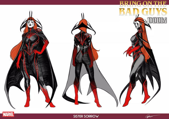 BRING ON THE BAD GUYS DOOM #1 10 COPY INCV DESIGN VAR