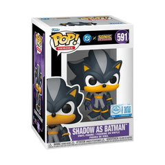 Funko Pop! Justice League x Sonic the Hedgehog - Shadow as Batman (MARCH 2026)