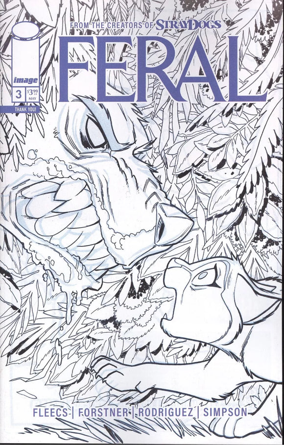 FERAL #3 FORSTNER & FLEECS THANK YOU VARIANT