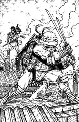 Teenage Mutant Ninja Turtles #21 Variant RI (10) (Eastman & Bishop B&W Full Art)
