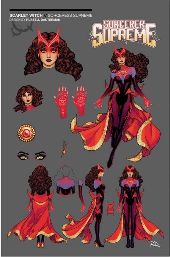 SORCERER SUPREME #1 RUSSELL DAUTERMAN 1/10 VARIANT (12/31/25)