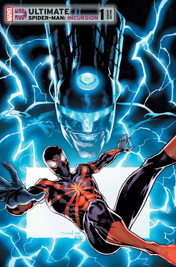 ULTIMATE SPIDER-MAN INCURSION #1 25 COPY INCV SCHARF VAR (6/04/2025)