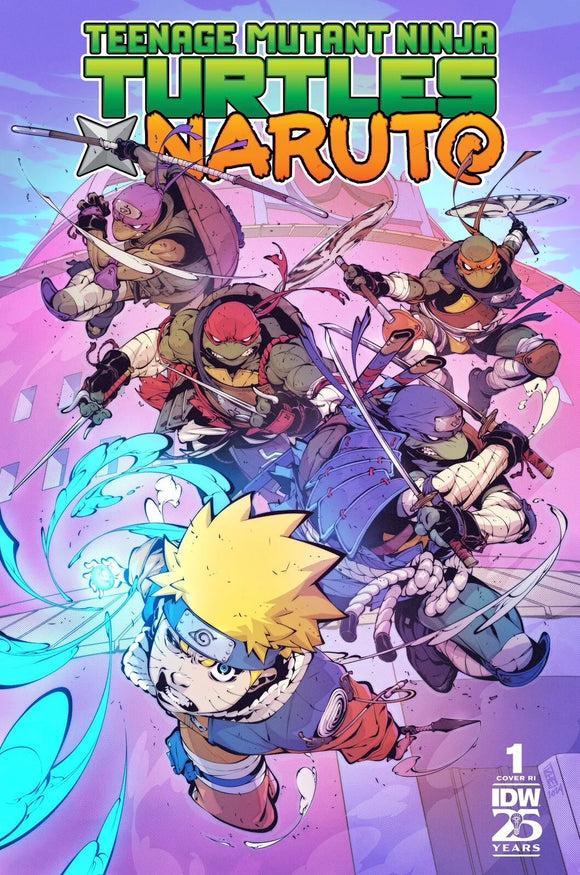 TEENAGE MUTANT NINJA TURTLES X NARUTO #1 50 COPY JACINTO (11/20/2024)