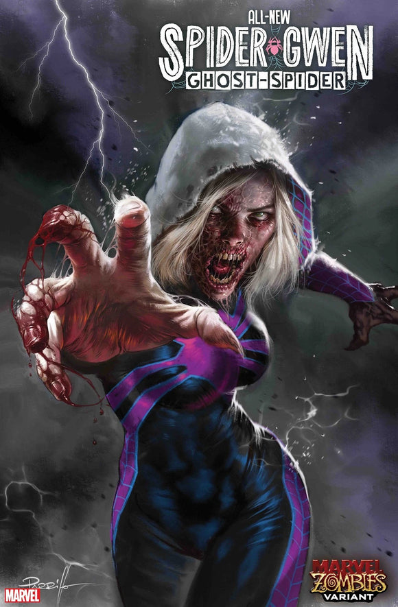 ALL-NEW SPIDER-GWEN THE GHOST-SPIDER #3 LUCIO PARRILLO MARVEL ZOMBIES VARIANT