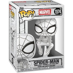 Funko Pop! Marvel Sketched - Spider-Man