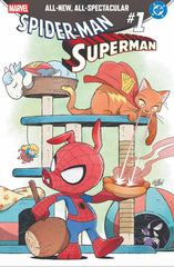 MARVEL/DC: SPIDER-MAN/SUPERMAN #1 GURIHIRU TRADE VAR