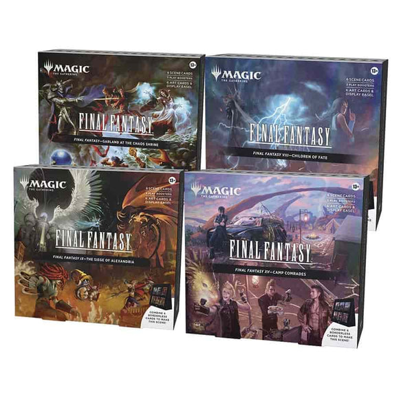 MAGIC THE GATHERING: FINAL FANTASY: SCENE BOX (4CT DISPLAY)