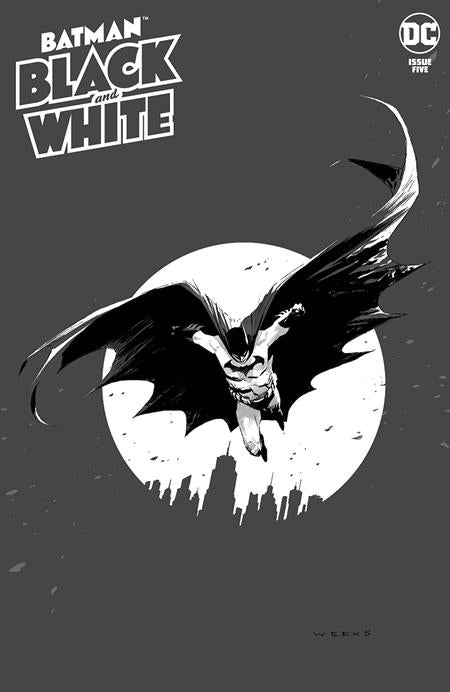 BATMAN BLACK & WHITE #5 (OF 6) CVR A LEE WEEKS