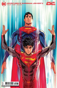 ADVENTURES OF SUPERMAN JON KENT #2 (OF 6) CVR D JOHN TIMMS SUPERMAN CARD STOCK VAR
