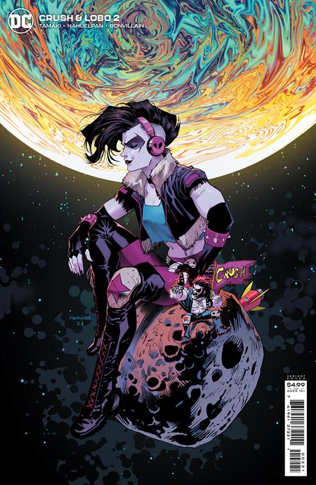 CRUSH & LOBO #2 (OF 8) CVR B DAN MORA CARD STOCK VAR