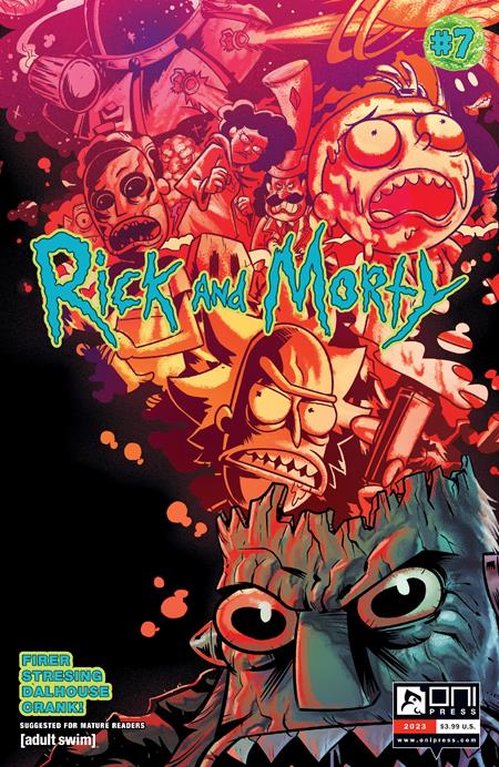 RICK AND MORTY #7 CVR A FRED C STRESING (MR)
