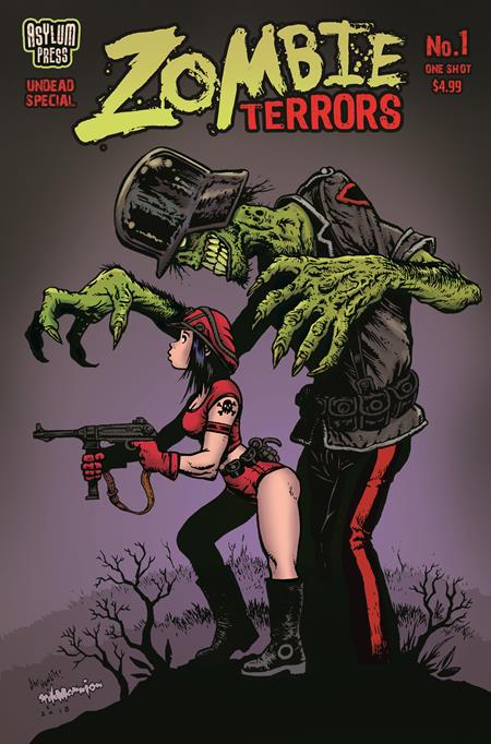 ZOMBIE TERROR #1 UNDEAD SPECIAL (ONE SHOT) CVR B STEVE MANNION VAR (MR) (12/10/25)