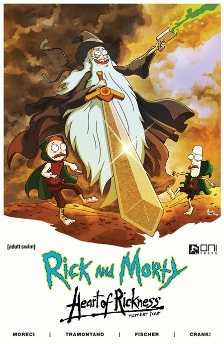 RICK AND MORTY HEART OF RICKNESS #4 (OF 4) CVR B PHIL MURPHY VAR