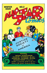 ALL-STAR COMICS #3 FACSIMILE EDITION CVR A EE HIBBARD