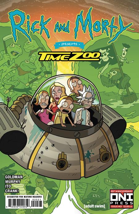 RICK AND MORTY PRESENTS TIME ZOO #1 (CVR B)