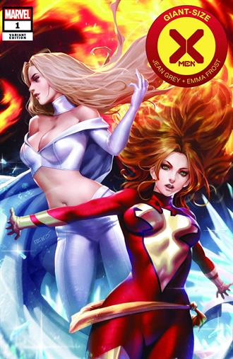 GIANT SIZE X-MEN JEAN GREY & EMMA FROST #1 CHEW VARIANT - Collector Cave