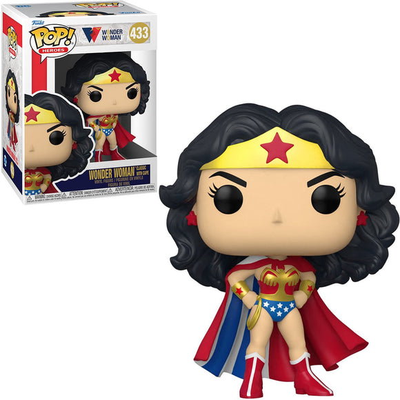 Funko Pop! Wonder Woman 80th Anniversary - Wonder Woman (Classic with Cape)