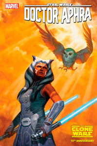 STAR WARS DOCTOR APHRA #36 E.M. GIST AHSOKA STAR WARS: CLONE WARS 15TH ANNIVERSARY VARIANT [DD]