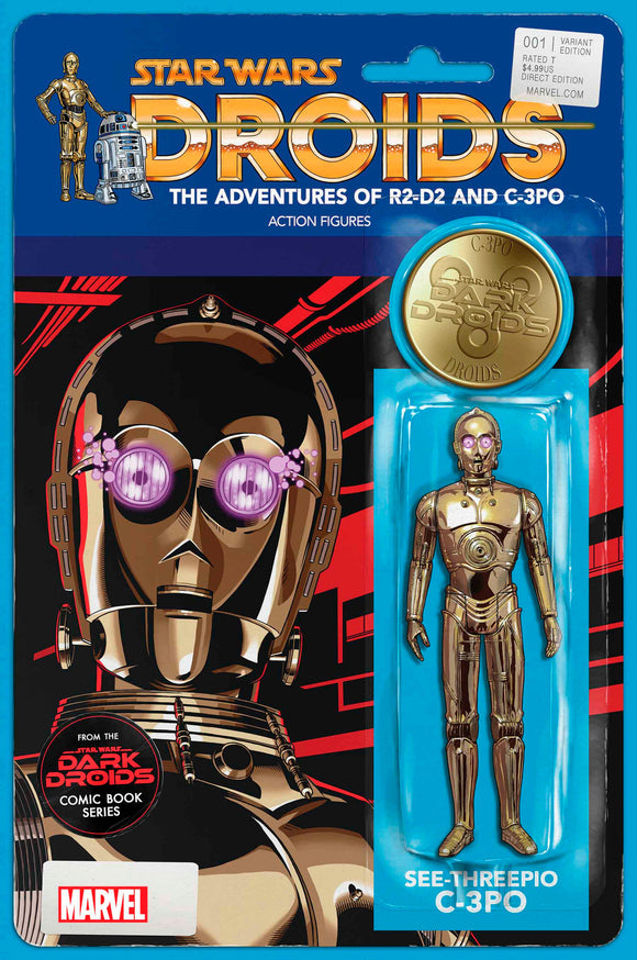 STAR WARS DARK DROIDS #1 JOHN TYLER CHRISTOPHER ACTION FIGURE VARIANT [DD]